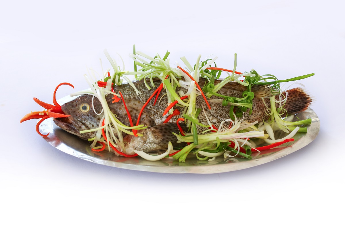 Cá mú chưng tương